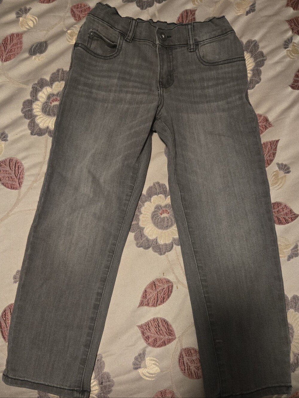 Children's Place Straight Leg Gray Jeans Size 6 - NWOT